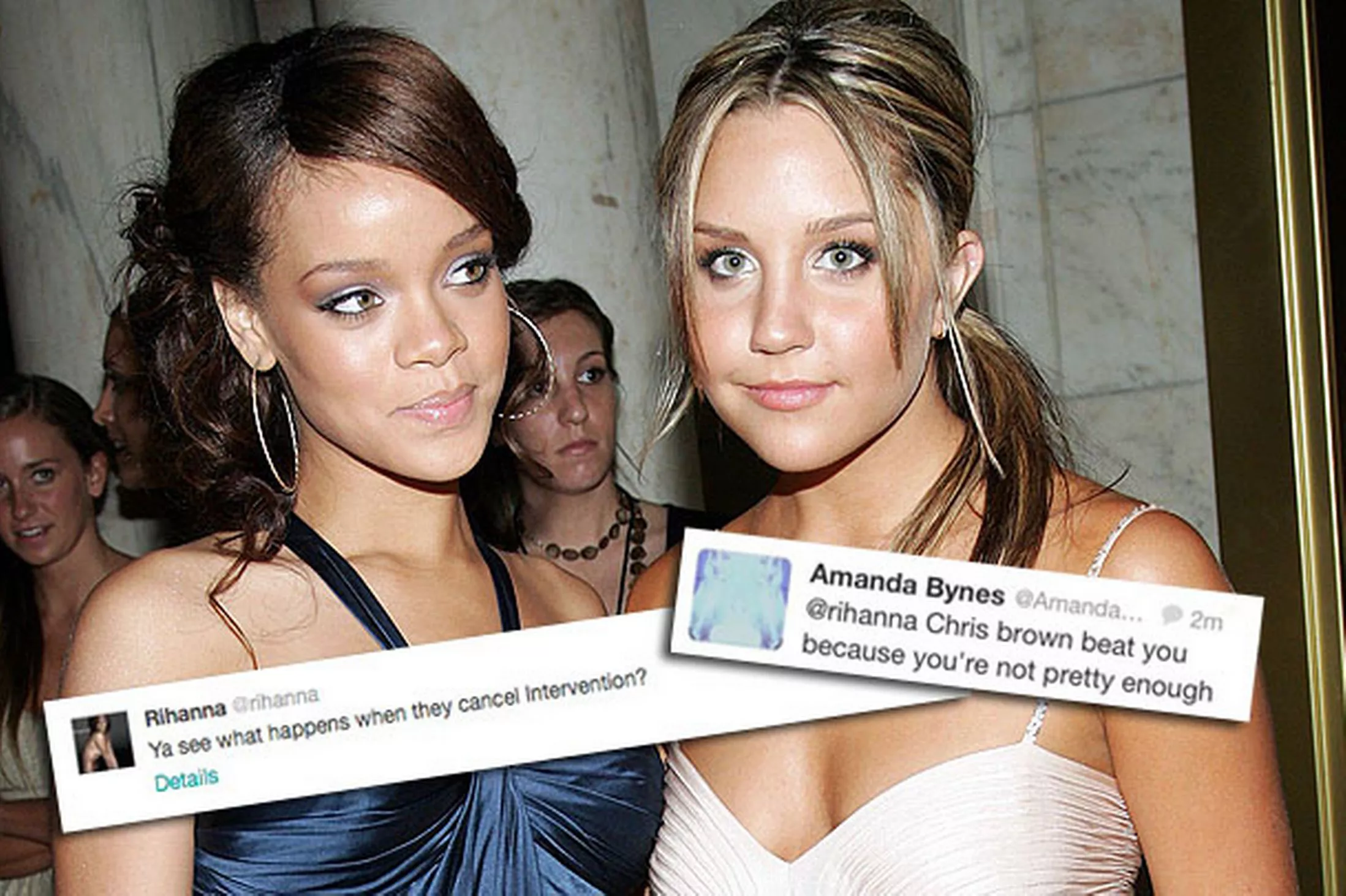 Amanda Bynes insulta a Rihanna en twitter. PELEA