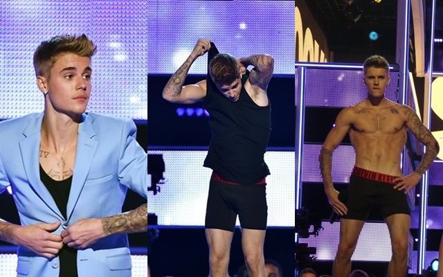 Justin Bieber Se Desnuda En Pleno Escenario Red
