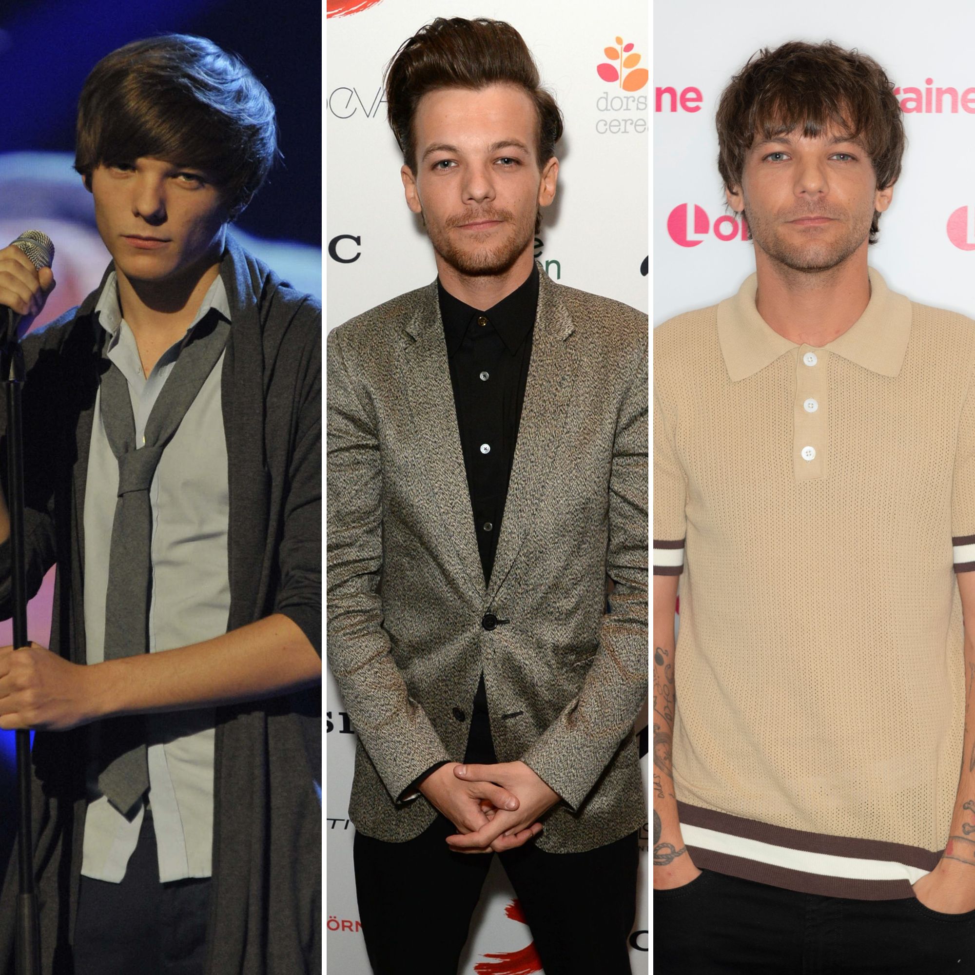 Fotos de la transformación de Louis Tomlinson De One Direction a la