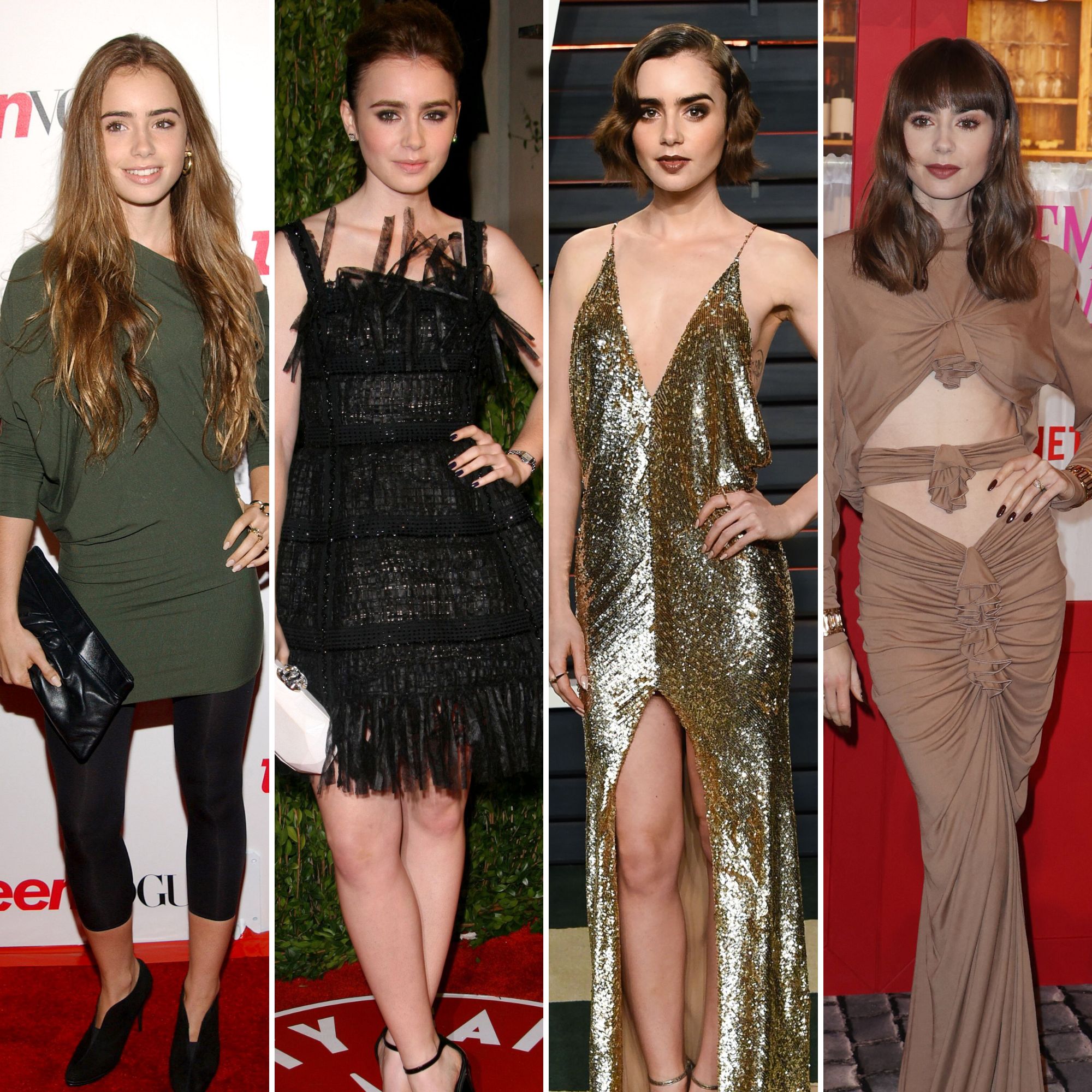 La transformación de Lily Collins a lo largo de los años, desde 'Mortal