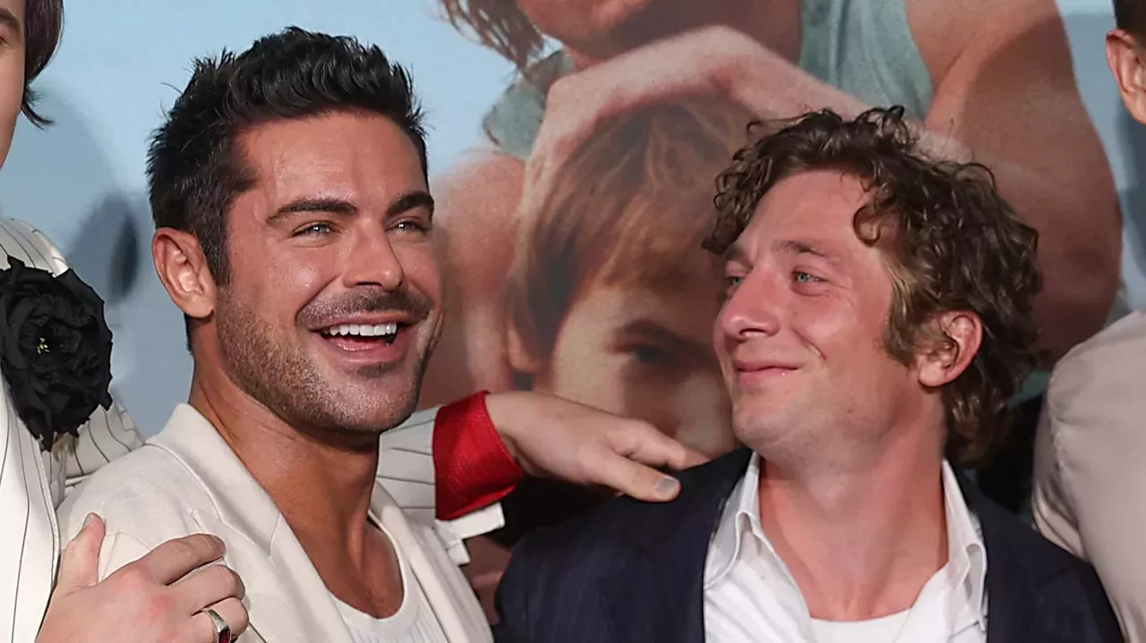 Zac Efron y Jeremy Allen White descubren que la huelga de los SAG ha terminado