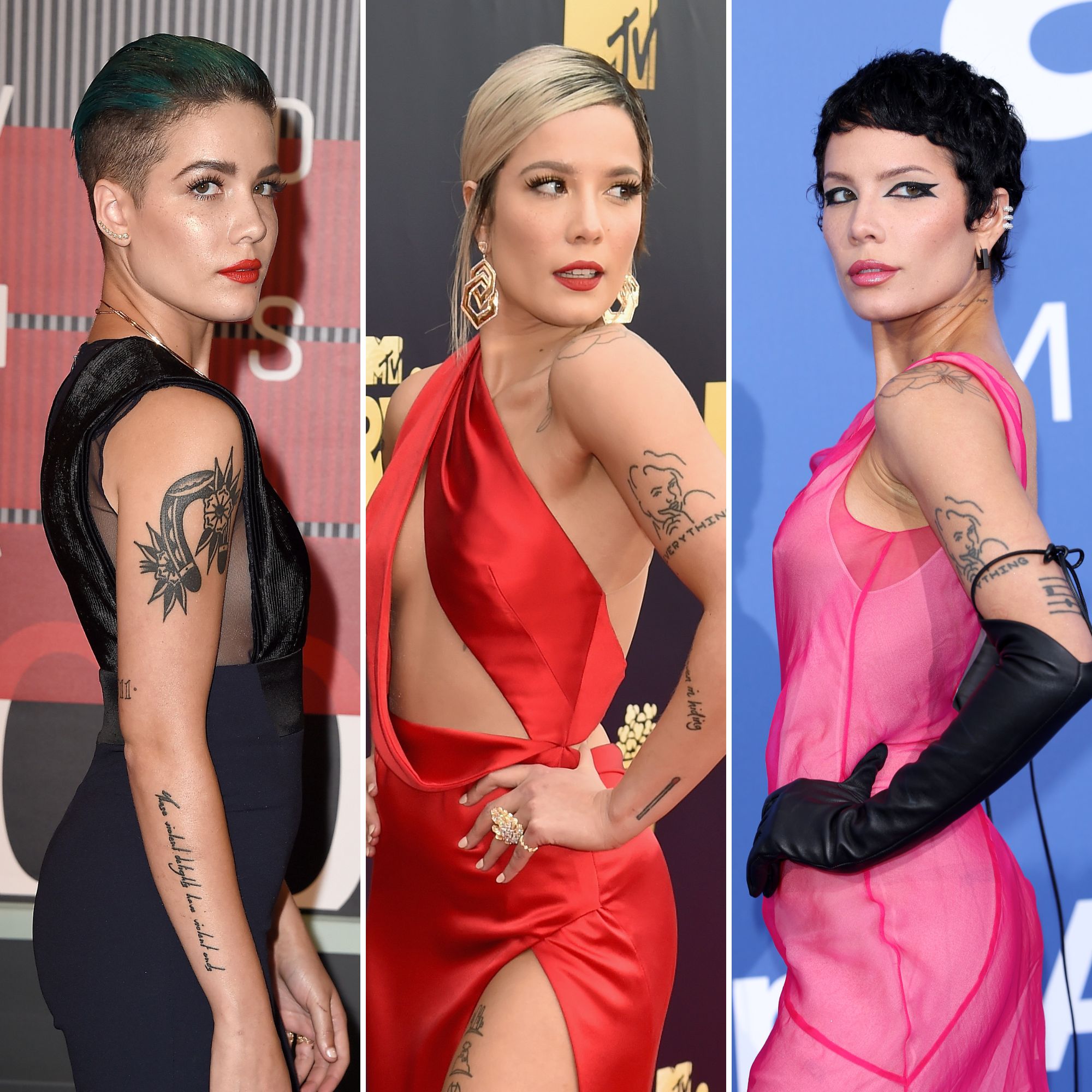 Transformación de la cantante Halsey: Fotos de antes y ahora