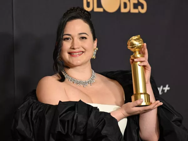 Lily Gladstone ganó el premio Golden Globe a la mejor actriz en 2024.