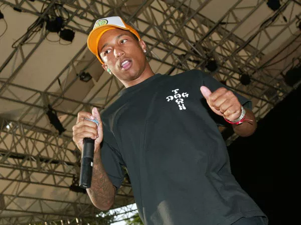 Pharrell, Paris Hilton, and Ashton Kutcher were known for wearing trucker hats in the early 2000s.