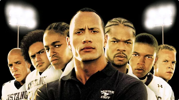 Dwayne Johnson in 'Gridiron Gang.' Sony