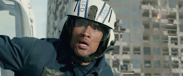 Dwayne Johnson in 'San Andreas.' Warner Bros.