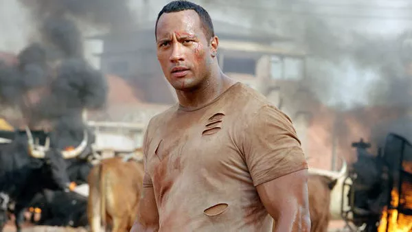 Dwayne Johnson in 'The Rundown.' Universal