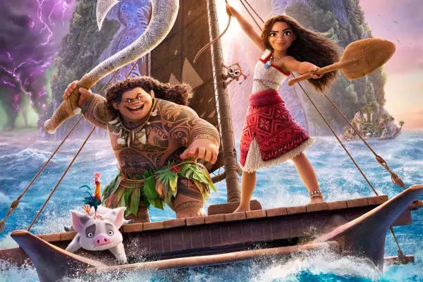 Maui and Moana are on a new adventure. Disney