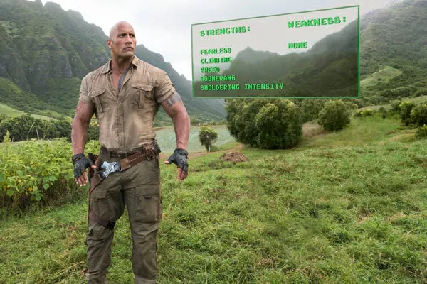 Dwayne Johnson in 'Jumanji: Welcome to the Jungle.' Sony Pictures