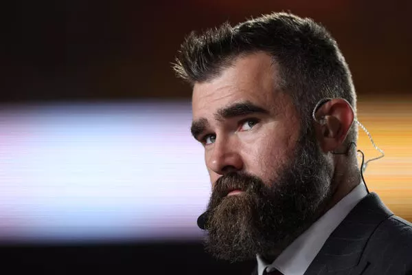 Jason Kelce como analista en ESPN