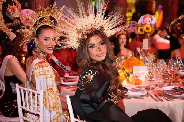 Miss USA Alma Cooper en la competencia de Miss Universo 2024 en Ciudad de México.