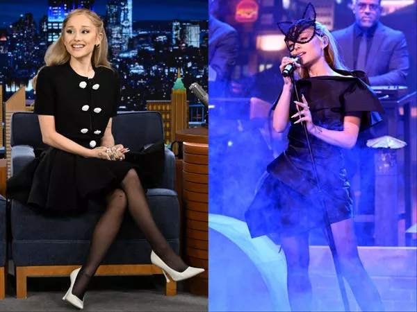 Ariana Grande en The Tonight Show Starring Jimmy Fallon