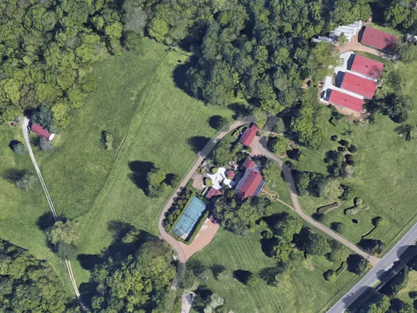 Dolly Parton's estate in Brentwood, Tennessee.