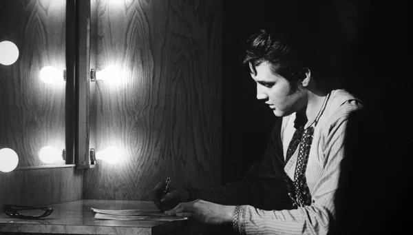 Elvis Presley in the documentary 'Return of the King: The Fall and Rise of Elvis Presley.'