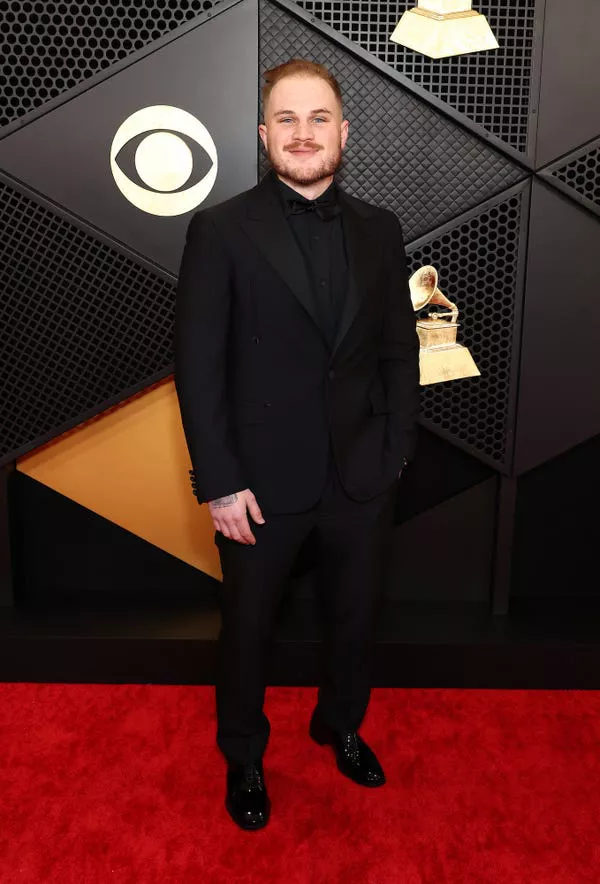 Zach Bryan en los 2024 Grammy Awards