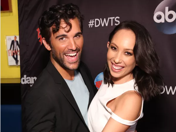 Juan Pablo Di Pace y Cheryl Burke. Getty/Robin Marchant