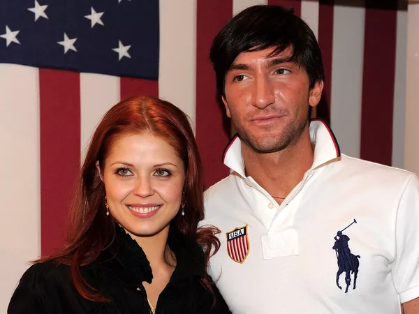 Anna Trebunskaya y Evan Lysacek impresionaron a los jueces con un tango argentino. Getty/ Alberto E. Rodriguez