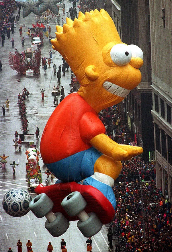 Bart Simpson en 1992.