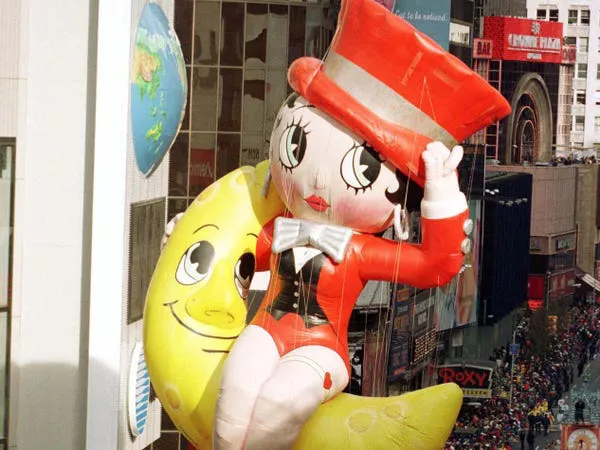 El globo de Betty Boop de 1985 hizo una aparición.