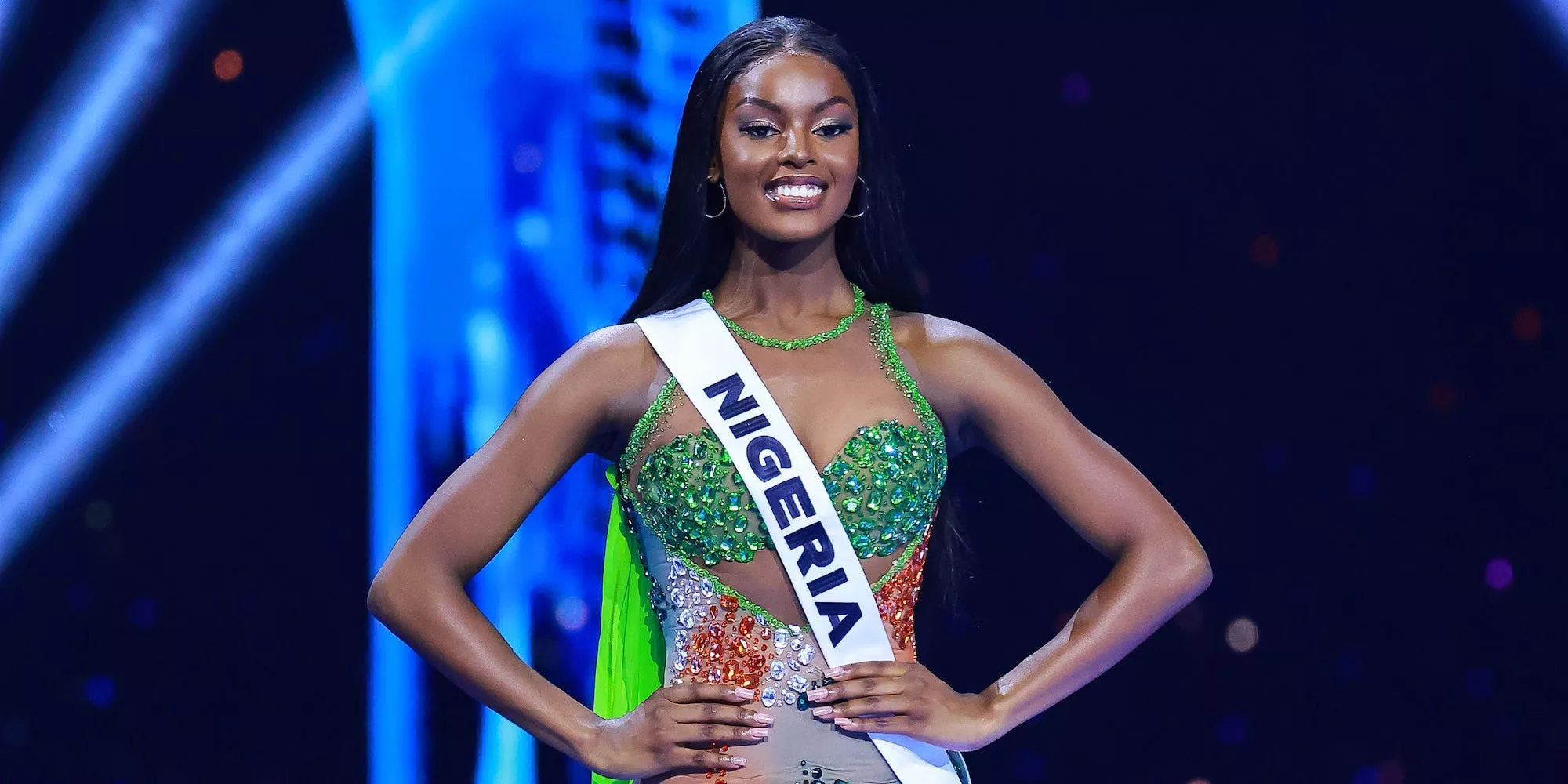 La primera finalista de Miss Universo hizo historia para Nigeria. Después de ataques en línea sobre su nacionalidad, sentía que tenía 'un punto que demostrar.'