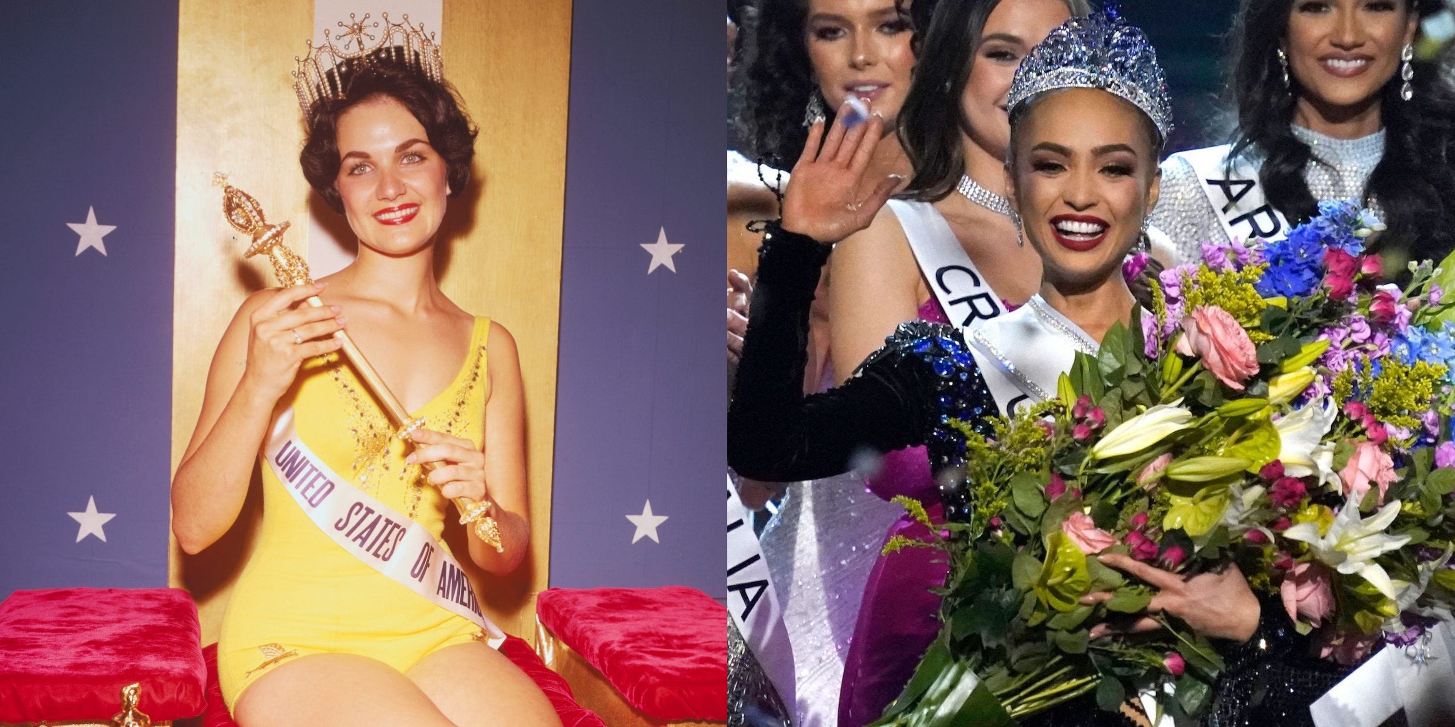 Todas las mujeres estadounidenses que han ganado el certamen de Miss Universo a lo largo de sus 73 años de historia.