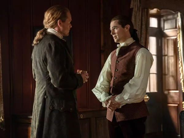 Lord John Grey es interpretado por David Berry en la adaptación de 'Outlander'.