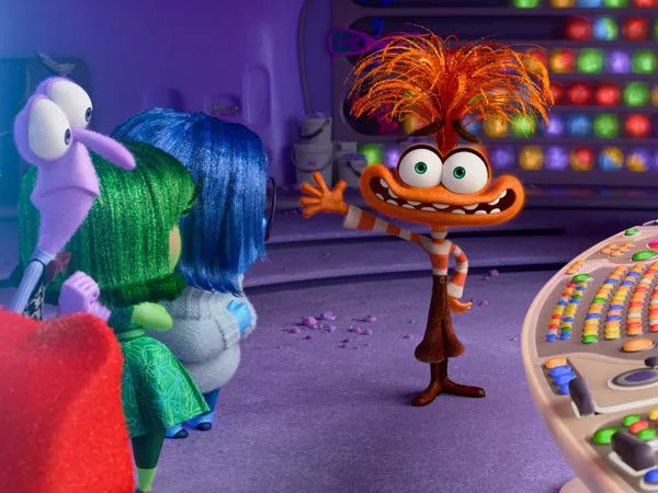 La ansiedad es una de las nuevas emociones en 'Inside Out 2.' Disney