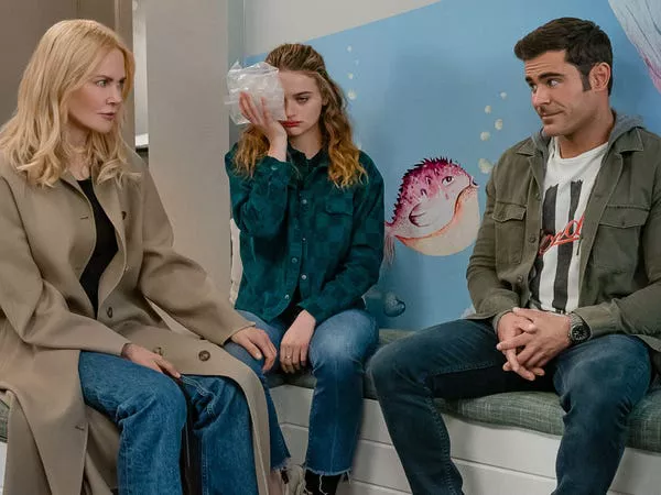 Nicole Kidman, Joey King, and Zac Efron in 'A Family Affair.'