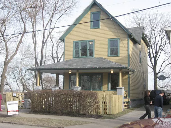 La casa ha sido restaurada para verse igual que en la película. Kiesha Jenkins-Duffy/Getty Images