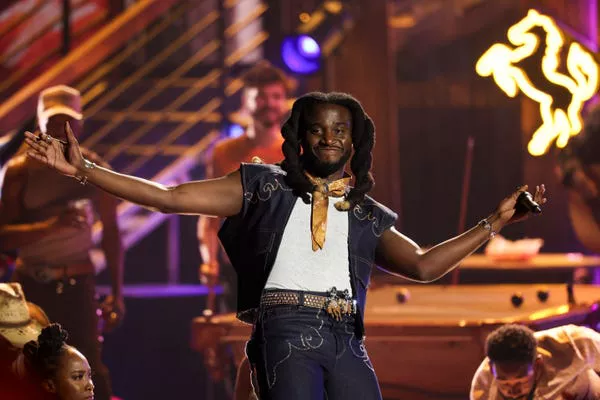 Shaboozey en los 2024 BET Awards. Christopher Polk/Billboard via Getty Images