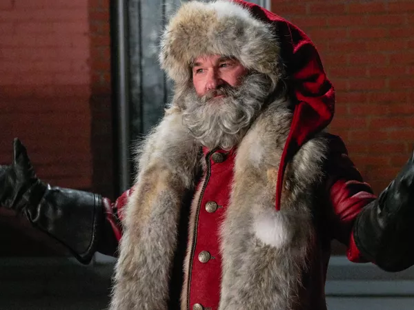 Kurt Russell como Santa en 'The Christmas Chronicles.'