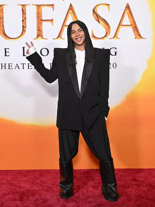 Olivier Rousteing asiste a la premier de 'Mufasa: El Rey León' en Hollywood. Axelle/Bauer-Griffin/Getty Images