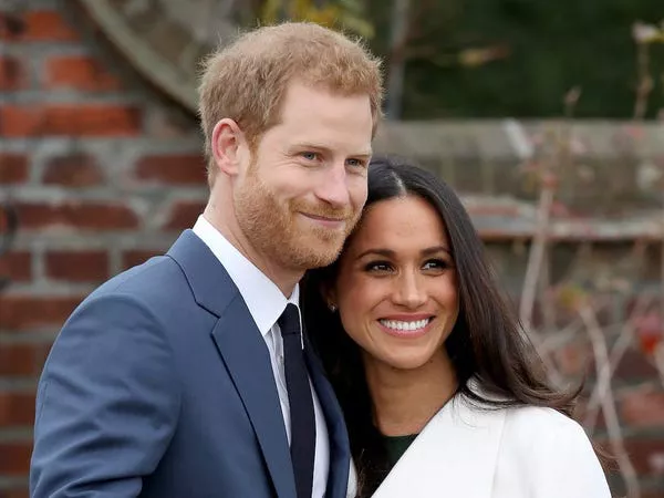 Príncipe Harry y Meghan Markle después de anunciar su compromiso