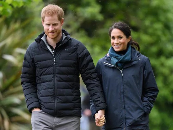 Príncipe Harry y Meghan Markle en octubre de 2018