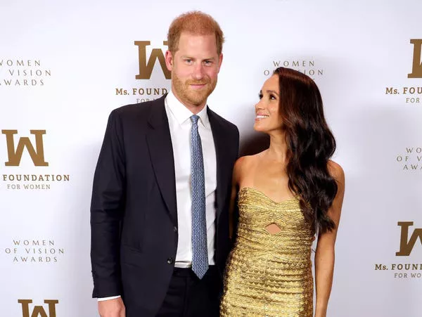 El Príncipe Harry y Meghan Markle asistieron a los premios Ms. Foundation Women of Vision en mayo de 2023