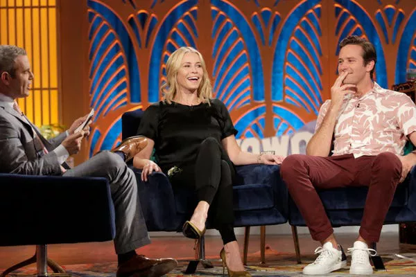 Armie Hammer en 'Watch What Happens Live con Andy Cohen' en 2017.