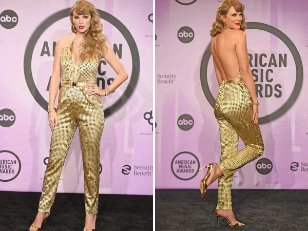 Taylor Swift en los American Music Awards el 20 de noviembre de 2022.