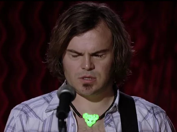 Jack Black en 'Tenacious D in the Pick of Destiny'.