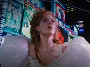 Amy Adams como la Princesa Giselle. 