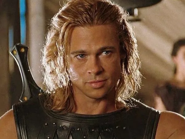 Brad Pitt en 'Troya'.