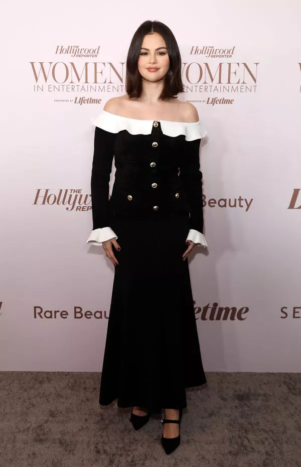 Selena Gomez attends The Hollywood Reporter's Women in Entertainment Gala in Beverly Hills. Amy Sussman/Getty Images