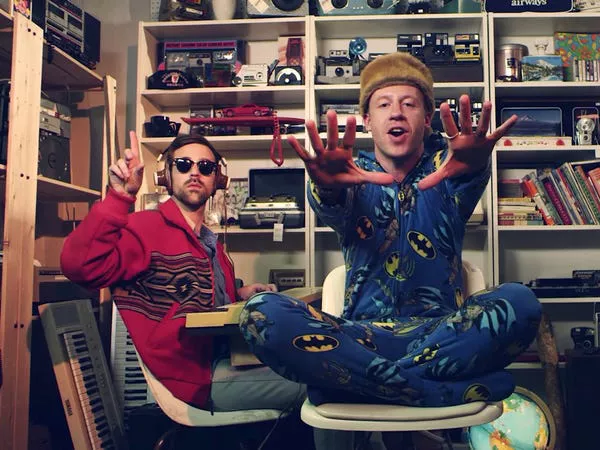 Macklemore & Ryan Lewis en 'Thrift Shop'.