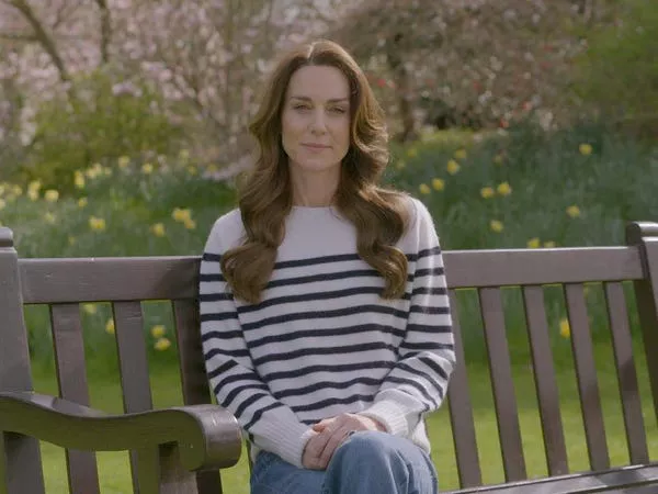 Kate Middleton reveló su diagnóstico de cáncer en un video compartido en marzo. BBC Studios