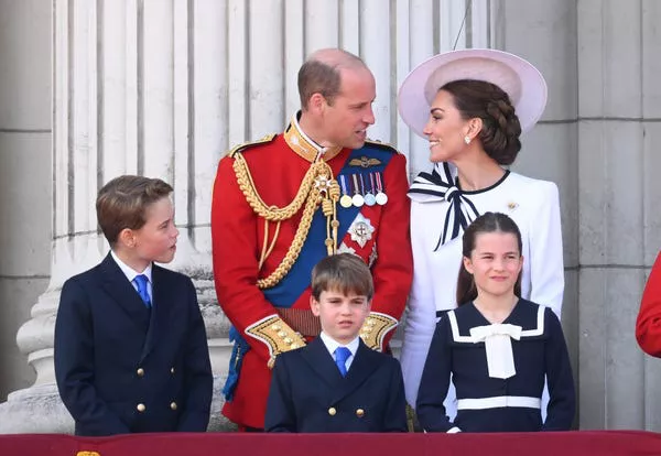 The Waleses at Trooping the Colour in June 2024. Karwai Tang/WireImage