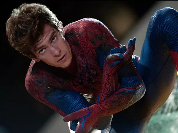 Andrew Garfield as Peter Parker in 'The Amazing Spider-Man.' Sony Pictures Releasing