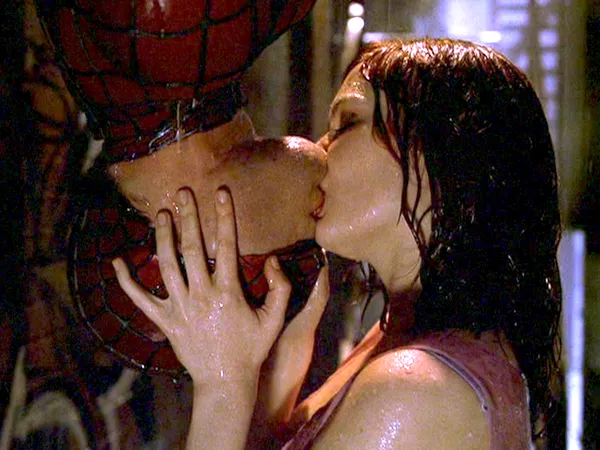 Tobey Maguire and Kirsten Dunst in 'Spider-Man.' Columbia Pictures