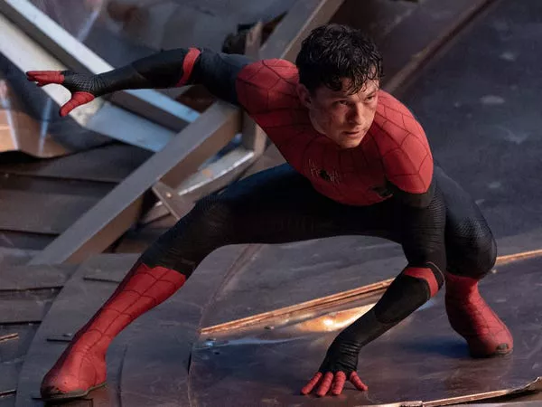 Tom Holland as Peter Parker in 'Spider-Man: No Way Home.' Columbia Pictures