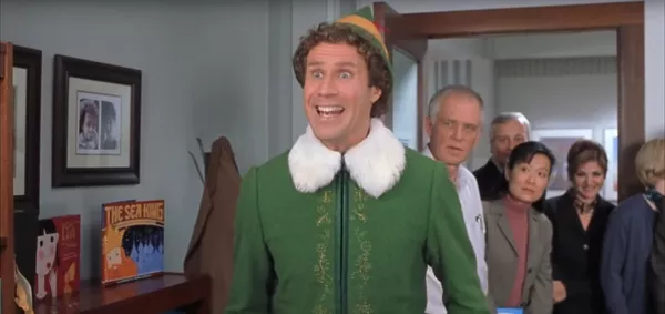 Will Ferrell en 'Elf.' Warner Bros.