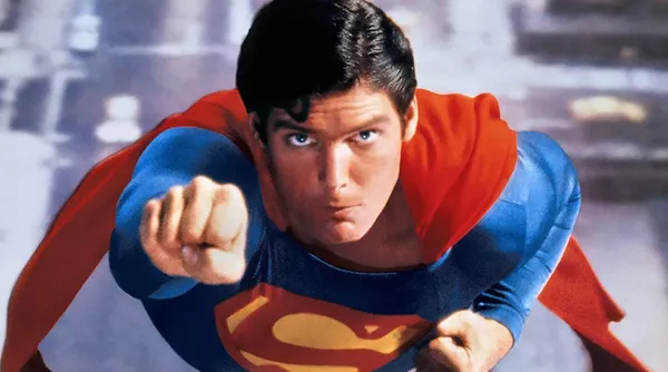 Christopher Reeve en 'Superman'.