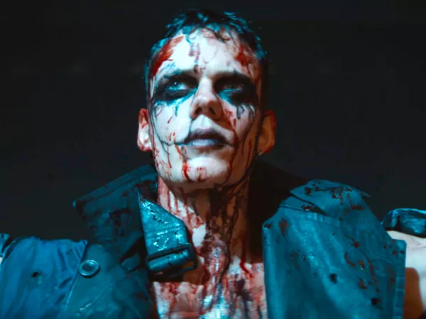 Bill Skarsgård as Eric Draven in 'The Crow.'